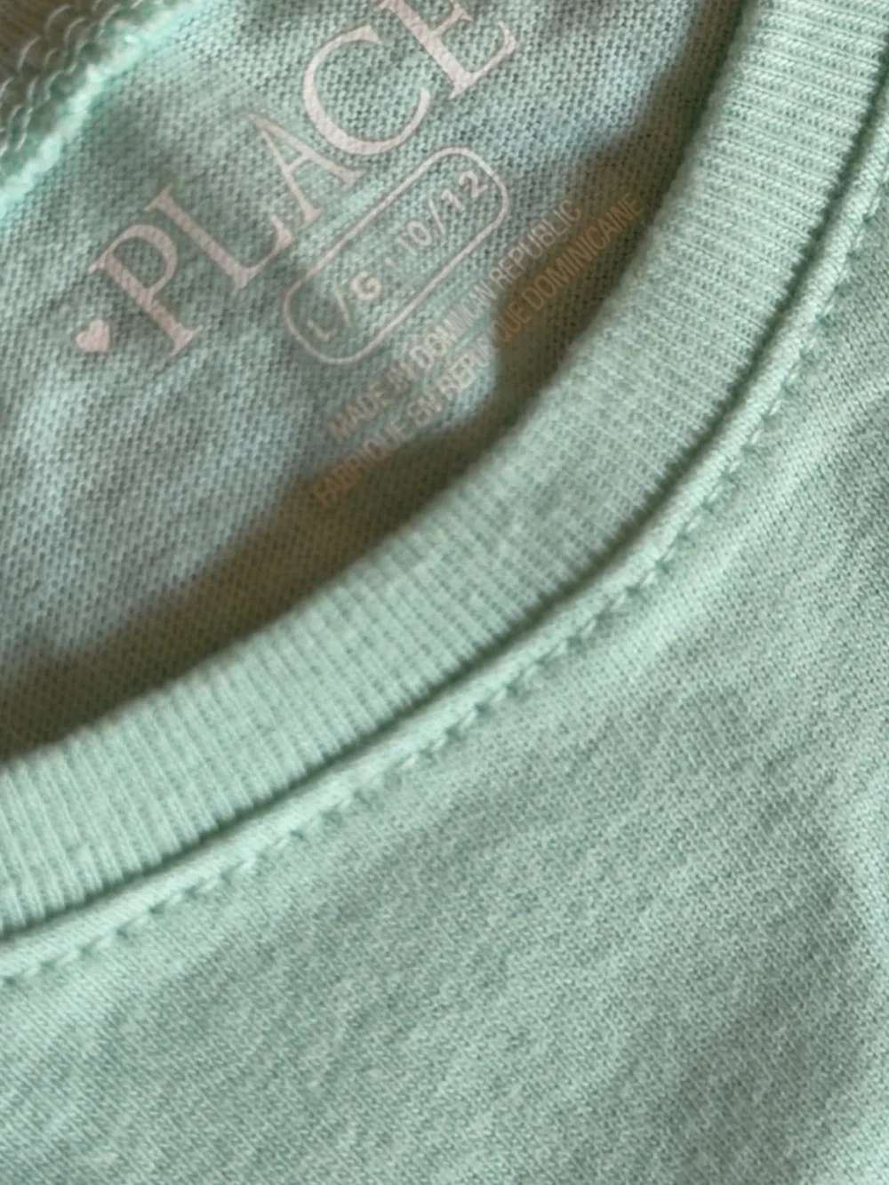 The Children's Place Aqua Tee with Teal Mermaid Graphic